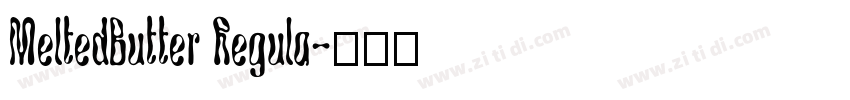 MeltedButter Regula字体转换